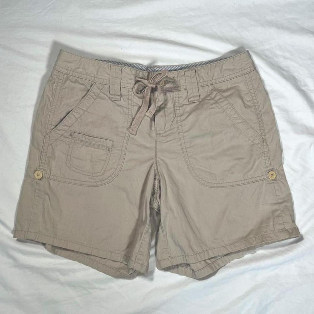 y2k tommy hilfiger cargo khaki shorts